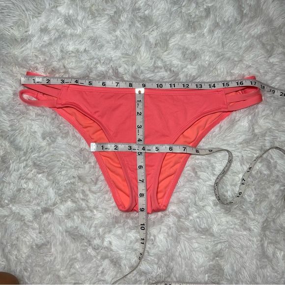 Mossimo Coral Strappy Hipster Bikini Bottom XL - Picture 12 of 15